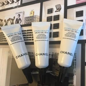 3 x 3ml Chanel Hydra Beauty Micro Gel Yeux Eye gel